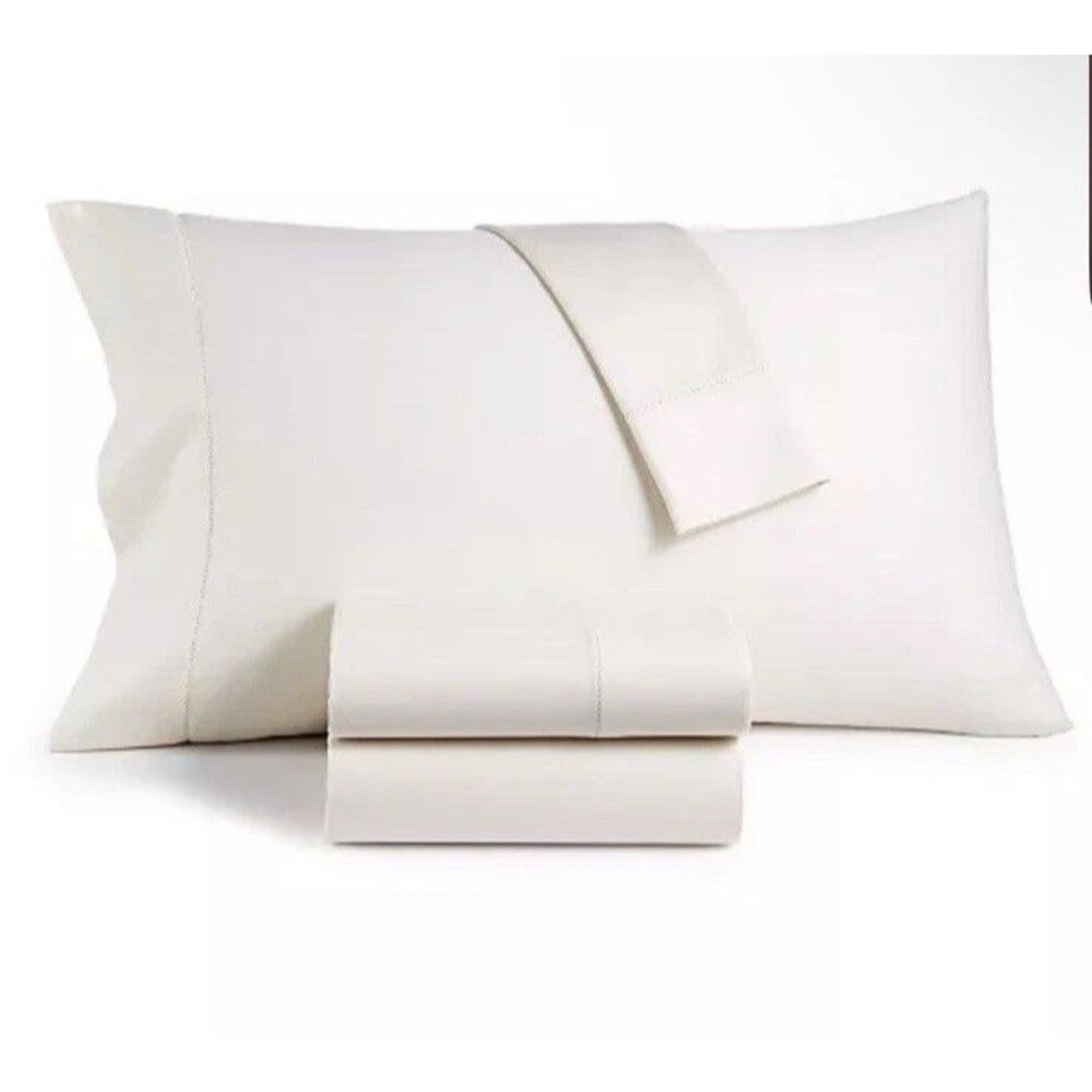 Hotel Collection 680TC Queen 4PC Supima Cotton Sheet Set , Ivory $425